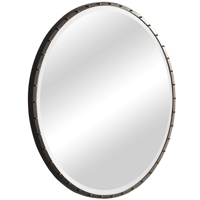 Benedo - Round Mirror - Black