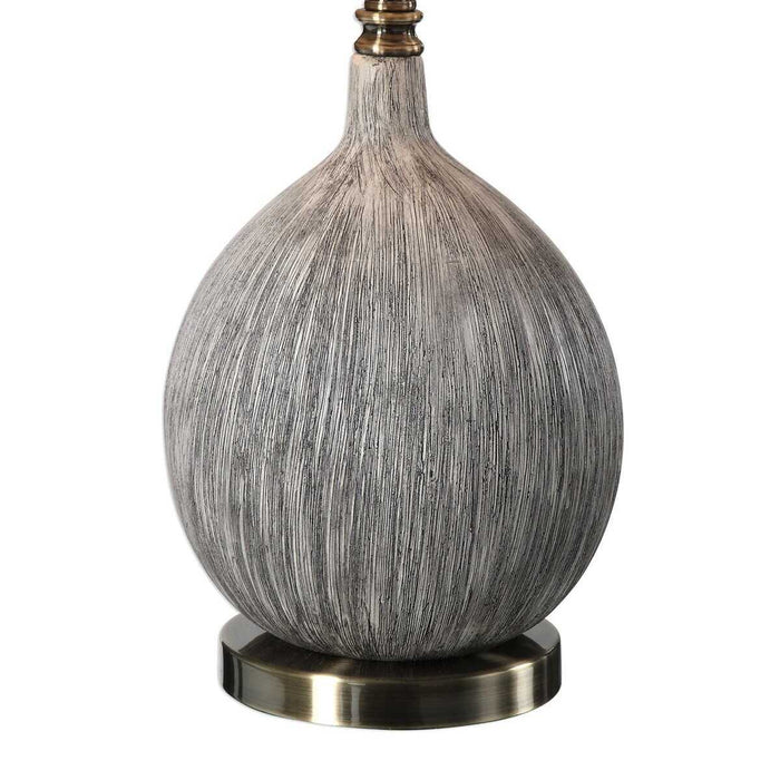 Hedera - Textured Table Lamp - Ivory