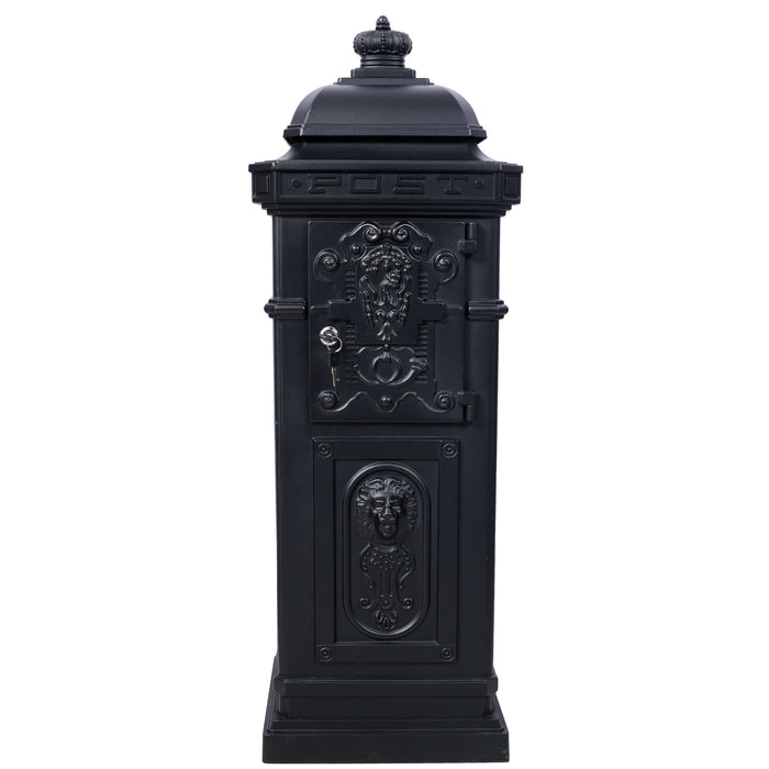 Mailboxs Residential Large-Capacity Letter Box, Rainproof Postbox Statue