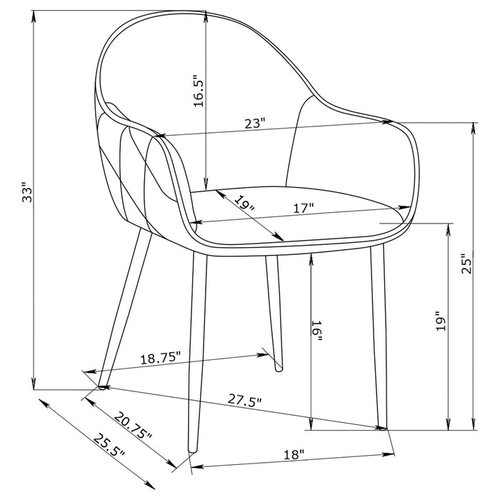 Gresham - Dining Arm Chair (Set of 2)