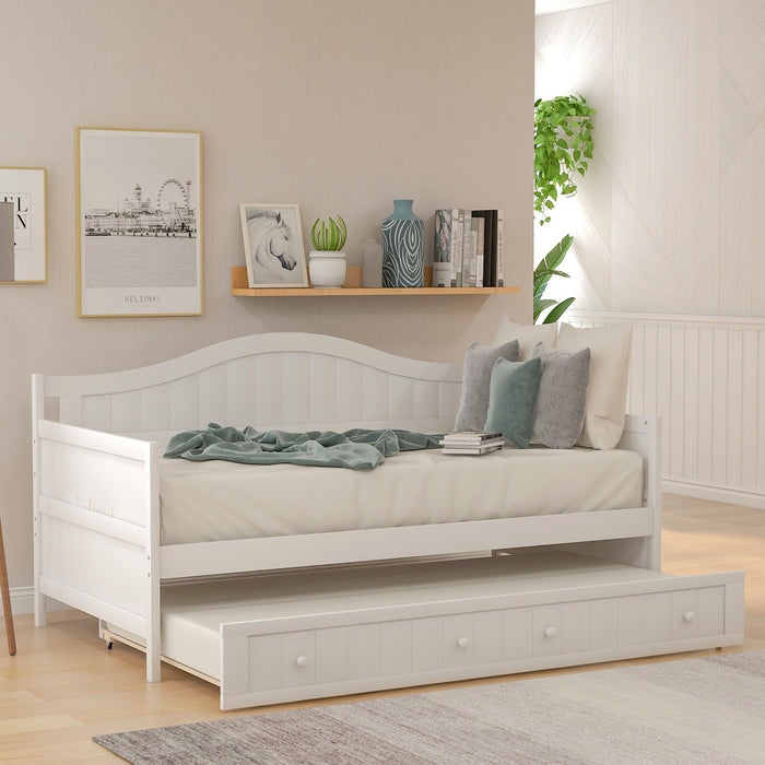 Wooden Daybed, Sofa Bed, No Box Spring Needed