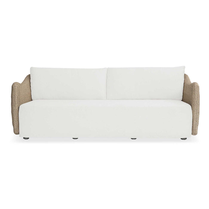 Sunset - Wicker Outdoor Sofa - Oatmeal / Oyster White