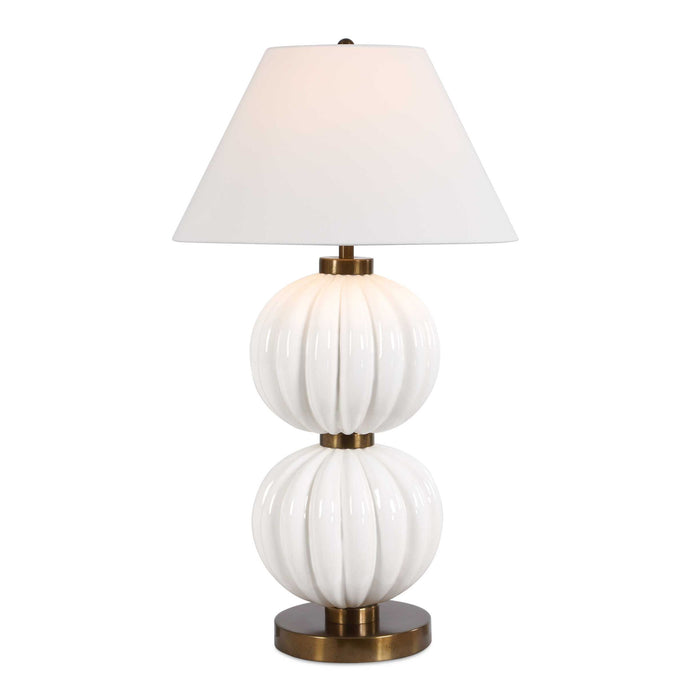 Irena - Sphere Table Lamp - White