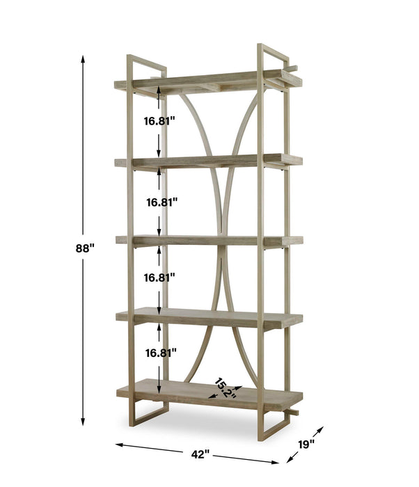 Sway - Etagere - Soft Gray