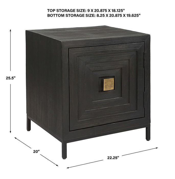 Aiken - Geometric Cabinet / End Table