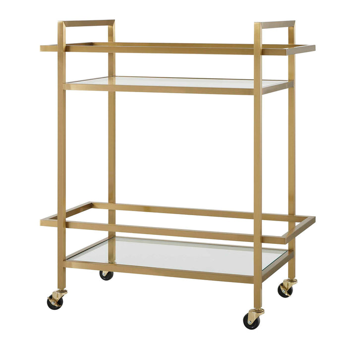 Erena - Bar Cart - Brass