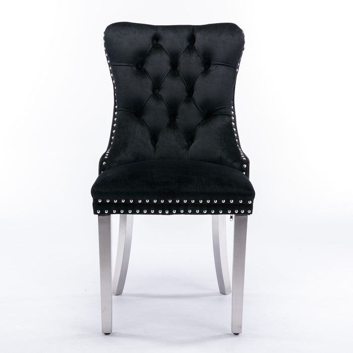 Nikki - Contemporary Upholstered Dining Chair (Set of 2)