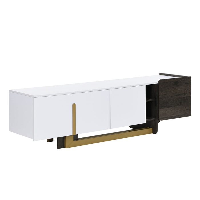 Modern TV Stand And Coffee Table (Set of 2)
