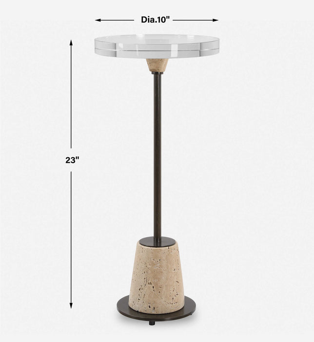 Arthur - Crystal Drink Table