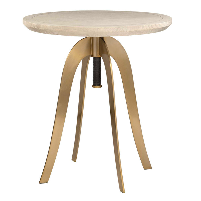Alice - Oak Adjustable Accent Table
