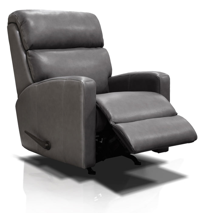 3R00AL - Leather Rocker Recliner