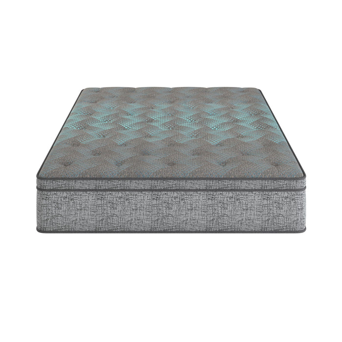 Comfort Care - 14" Euro Top Hybrid Mattress, Plush Comfort