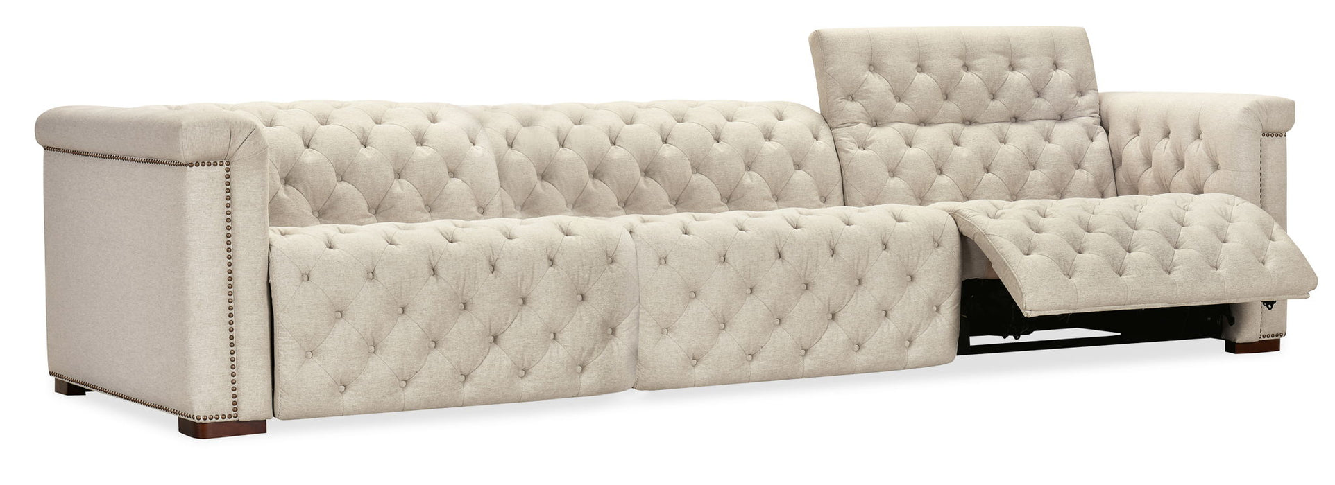 MS - Savion Deux Sofa With Two Power Recliners And Three Power Headrests
