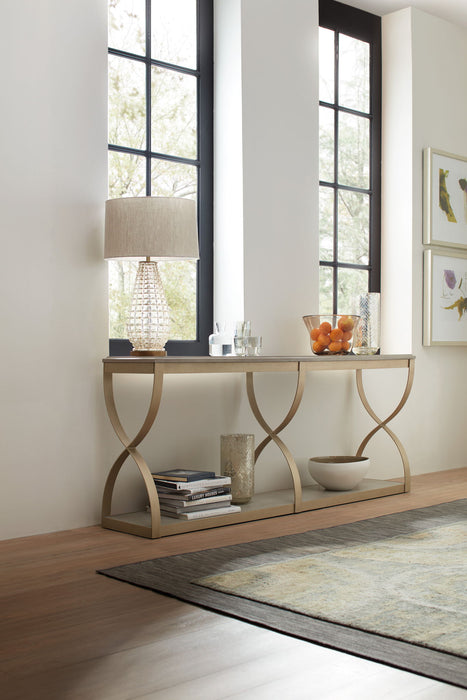 Elixir - Console Table - Pearl Silver
