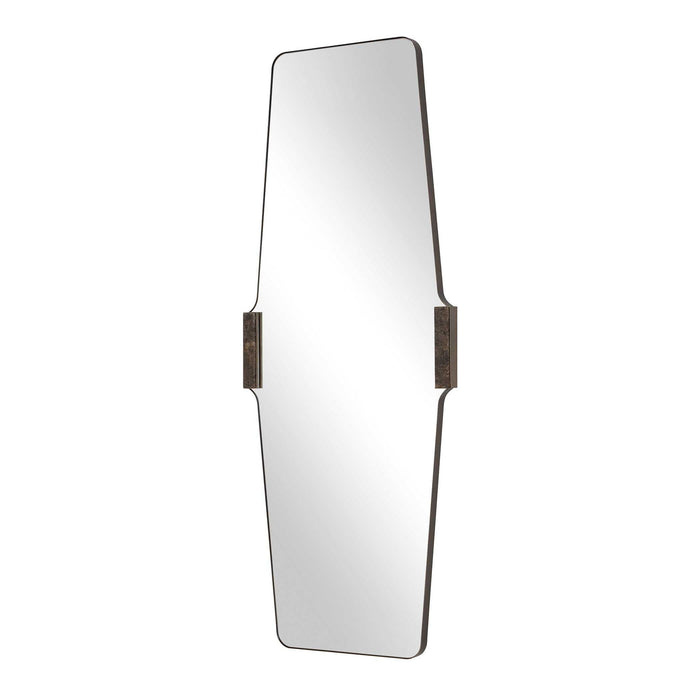Orson - Mid-Century Tall Mirror - Bronze / Brown
