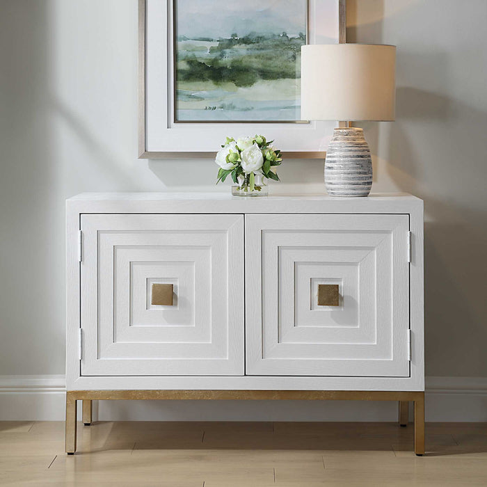 Aiken - 2 Door Cabinet - White