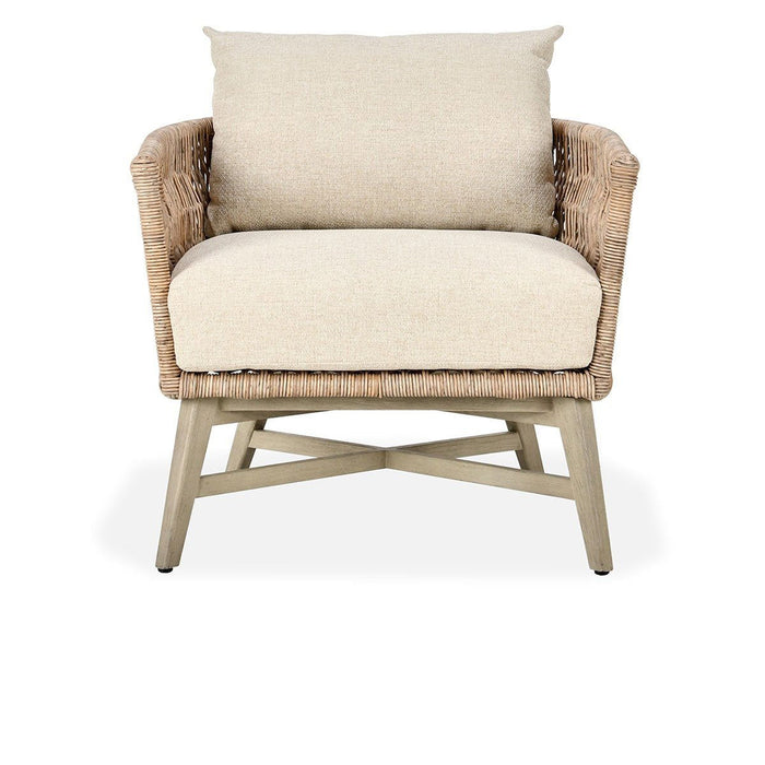 Collins - Outdoor Accent Chair - Natural / Sand