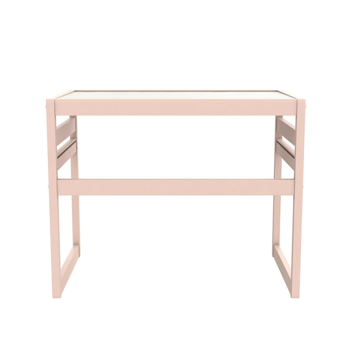 Signy - 3 Piece Activity Table Set - Pink / White