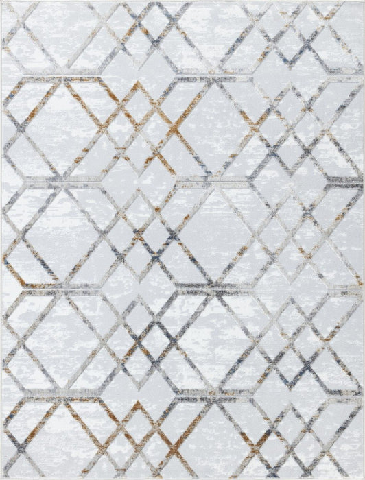 Nova - 7'10" X 9'10" Area Rug Polypropylene - Multi