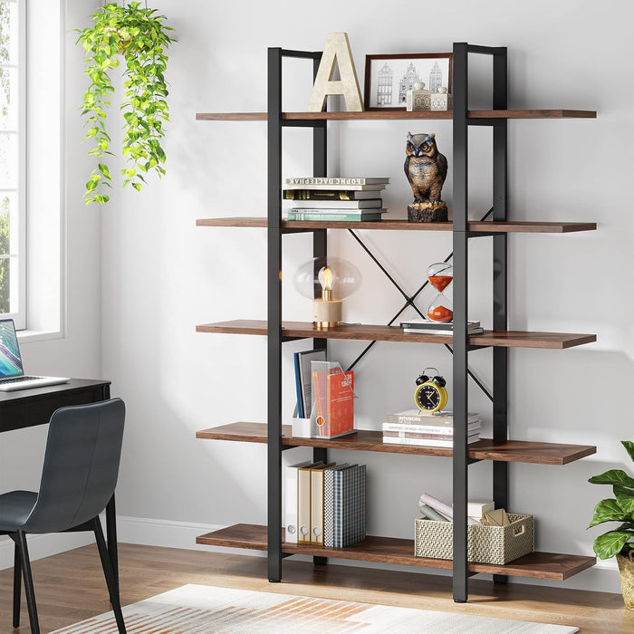 5 Tier Bookshelf For Home