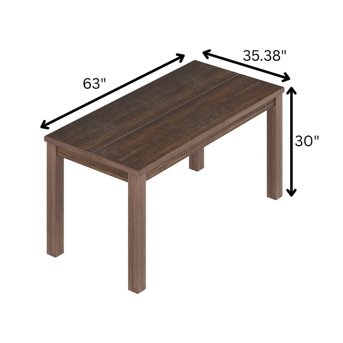 Albany - Solid Wood Dining Table For 6