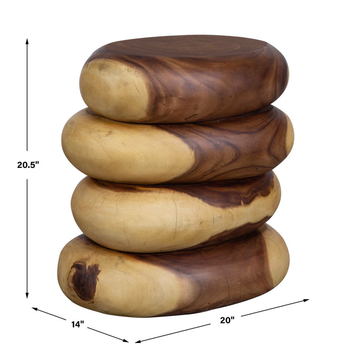 Carrillo - Modern End Table - Light Brown