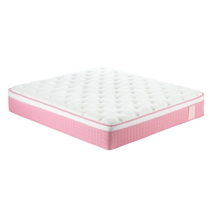 12" Hybrid Mattress With Individual Pocket Spring, Comortable Memory Foam
