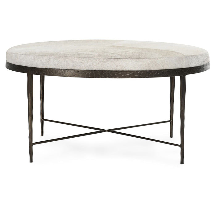 Bose - Hide Round Coffee Table - Dusty Cream