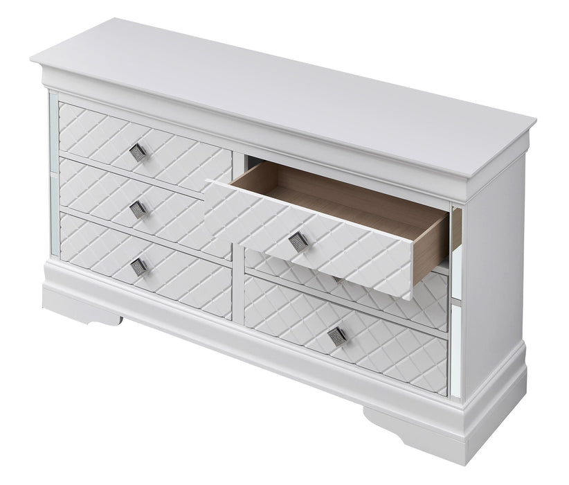 Verona - Dresser - Silver Champagne