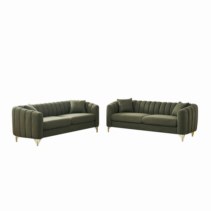 Oversized Sofa, Deep Tufted Couch