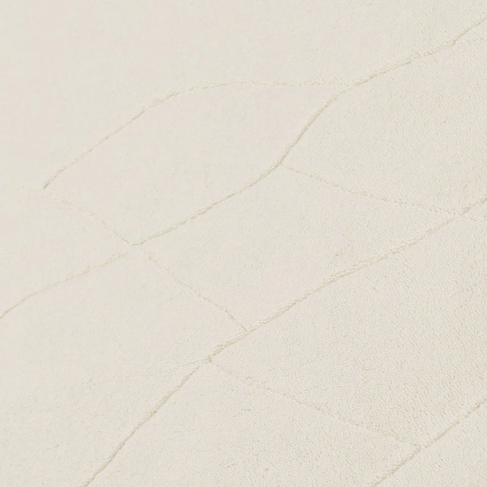 Renewed - 2' x 3' Lucerne Wool Area Rug - Ivory