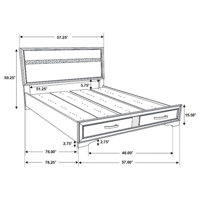 Annie - 4 Piece Bedroom Set