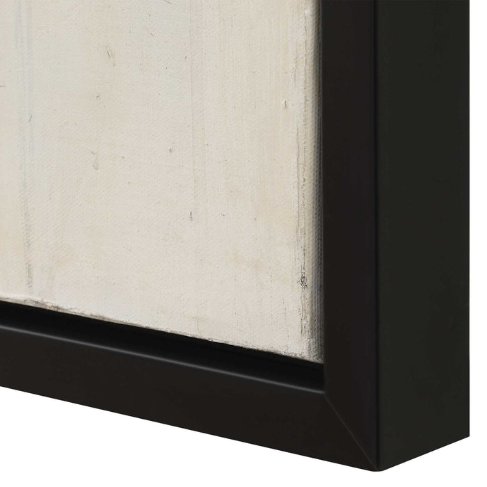Western Hemisphere - Hand Painted Canvas - Black / Brown / Gray / Orange