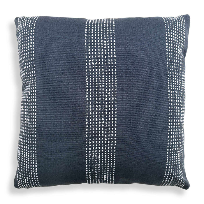 Caper - Outdoor Pillow - Slate Blue