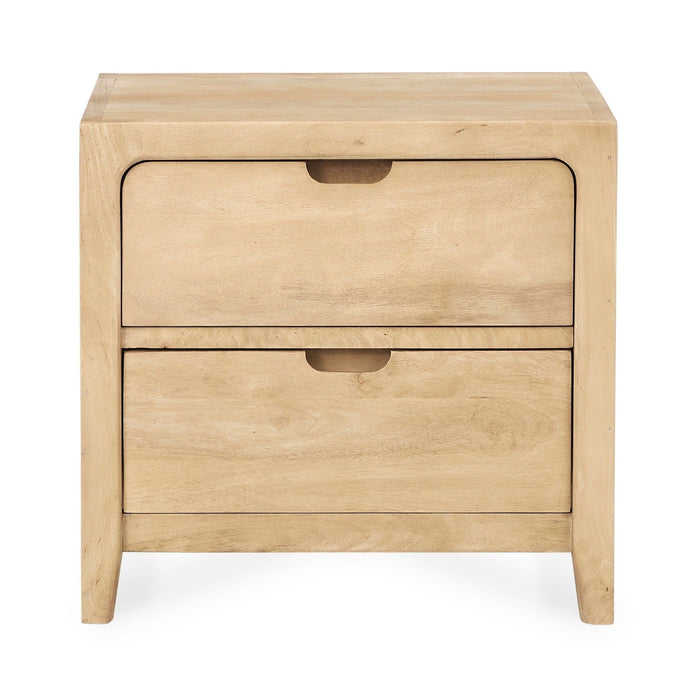 Laguna - 2 Drawer Nightstand - Natural