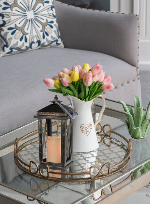 Menifee - Lantern With Led Candle (Set of 2)