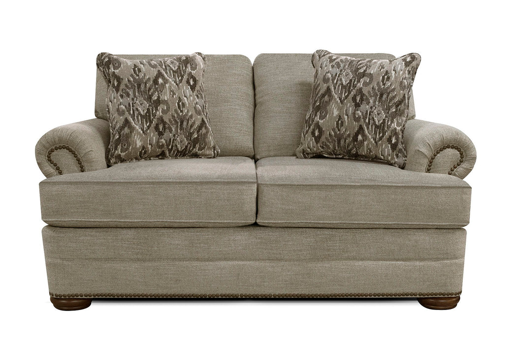 Knox - Loveseat With Nails