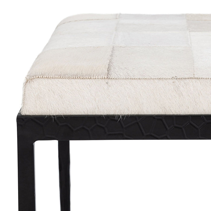 Achen - Hide 60" Bench