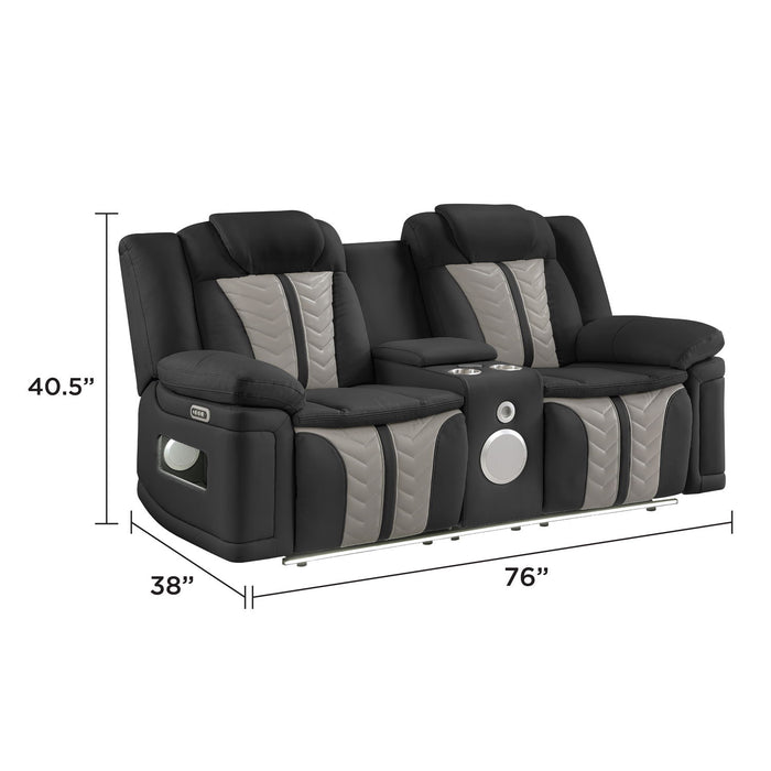 Cruiser - Power Reclining Set With LED Lighting
