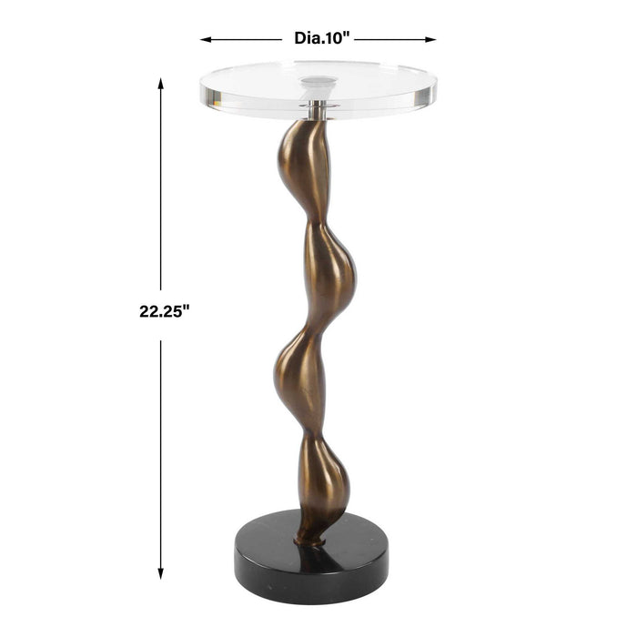 Remolino - Drink Table - Bronze