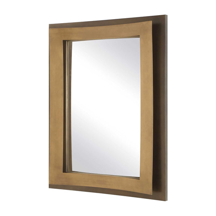 Around The Bend - Mirror - Golden Bronze