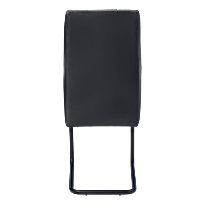 Dining Chair, Side, Upholstered For Dining Room, Contemporary & Modern (Set of 2)