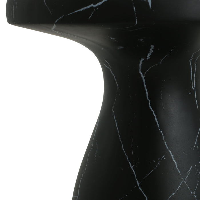 Outdoor / Indoor Travertine Side Table Lightweight