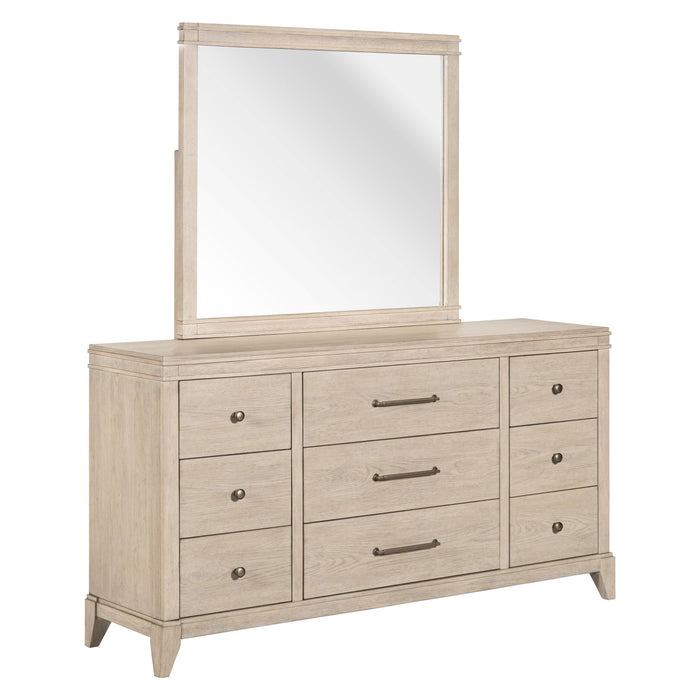 New Haven - Dresser & Mirror - White