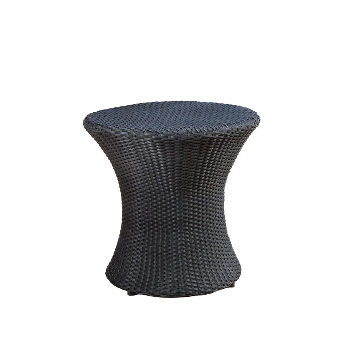 Thrive - Hourglass Rattan Table With No Glass Top