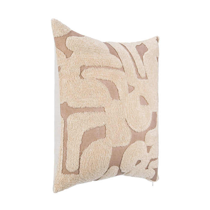Lineage - Austen 20" x 20"Pillow - Caramel