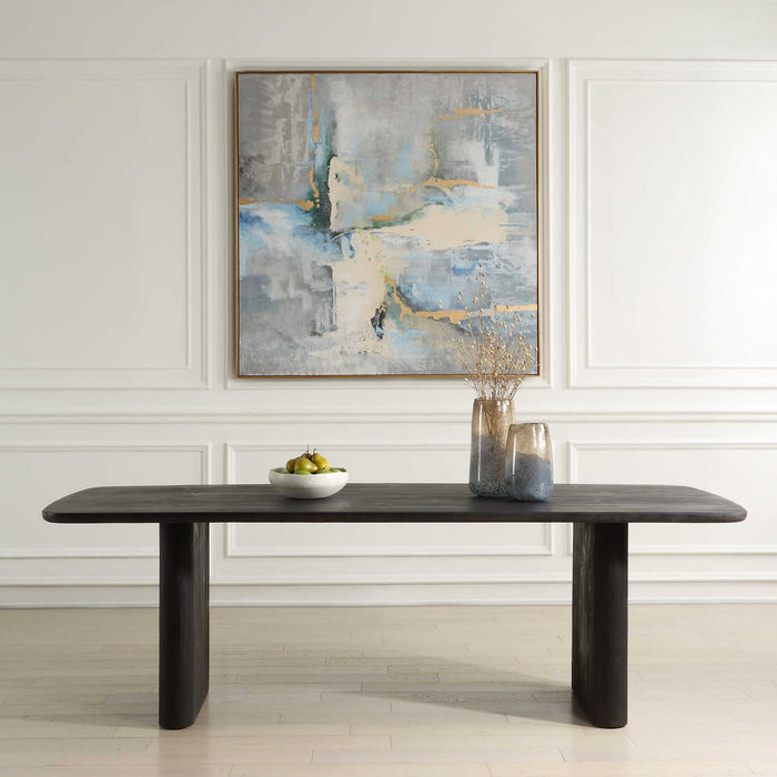 Kirin - Reclaimed Fir Dining Table - Black