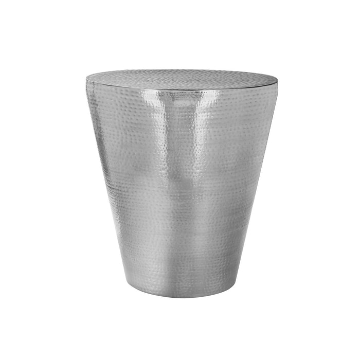 Drum Accent Side Table, Elegant Design