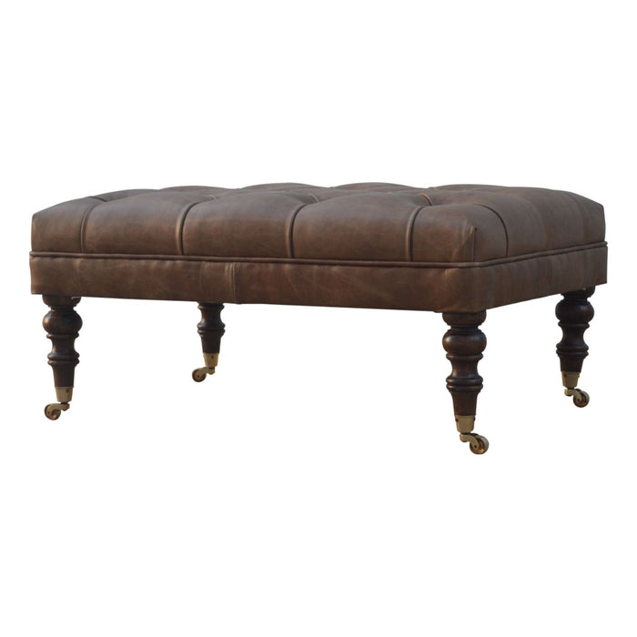 Buffalo - Ottoman With Castor Legs