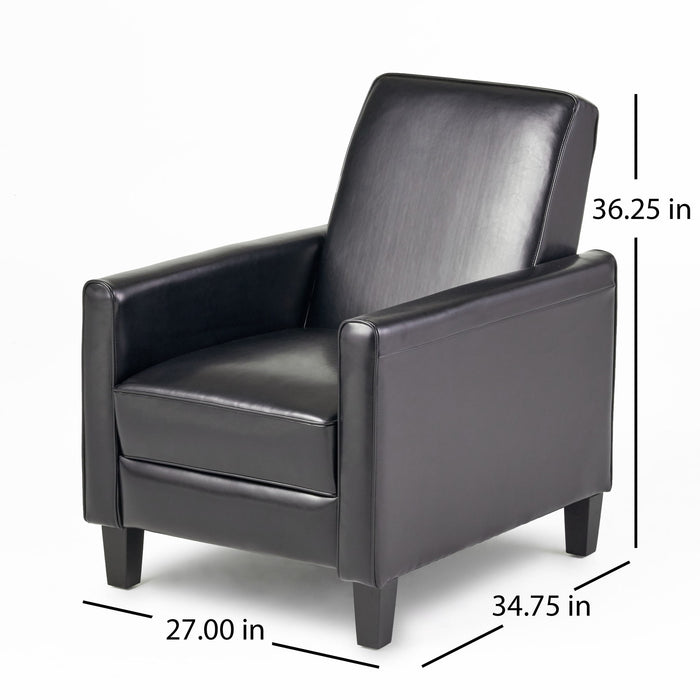 Elegant Push Back Chair For Home